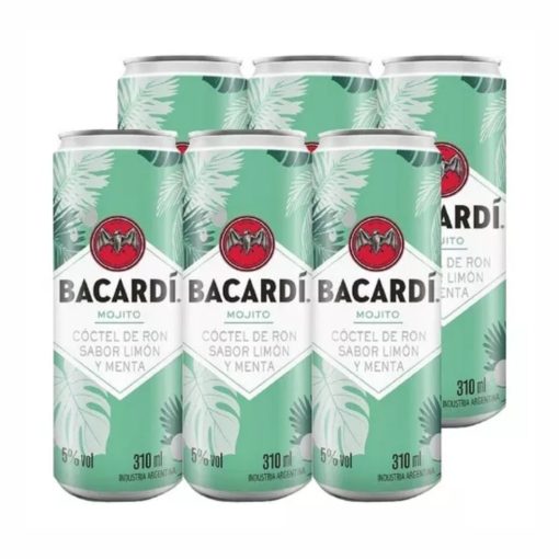 BACARDI MOJITO RTD 6 X 310 CC