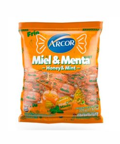 CARAMELO ARCOR MIEL+MTA X 335 G.
