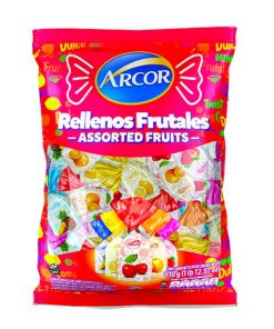 CARAMELO ARCOR RELLENO FRUTA X 810 G.