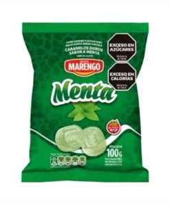 CARAMELO MARENGO X 100 U. TRANS. MENTA