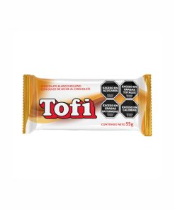 CHOCOLATE RELLENO TOFI X 55 G. BLANCO 15*