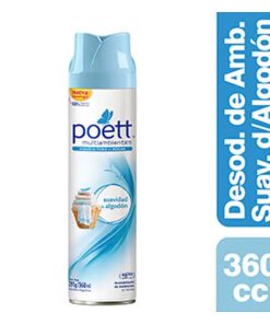 DESODORANTE POETT X 360 CC. ALGODON