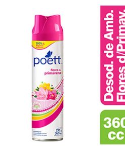 DESODORANTE POETT X 360 CC. PRIMAVERA