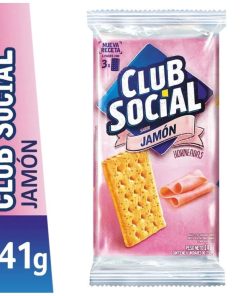 GALLETAS CLUB SOCIAL X 6 U. JAMON