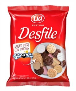 GALLETAS SURTIDO LIA  X 400 G.
