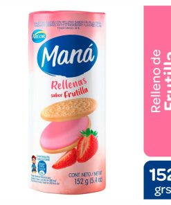GALLETAS MANA RELLENA X 152 G. FRUTILLA