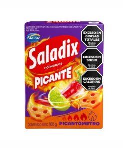 GALLETAS SALADIX CAJA 6 X 100 G. PICANTE