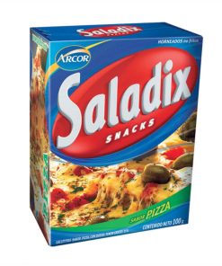 GALLETAS SALADIX CAJA 6 X 100 G. PIZZA