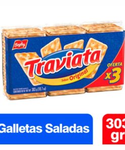 GALLETAS TRAVIATA AGRUPADA X 3 U.