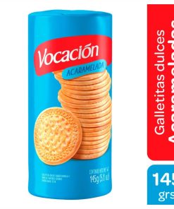 GALLETAS VOCACION ACARAMELADA X 145 G.