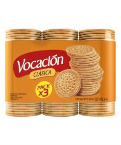 GALLETAS VOCACION CLASICA X 3 U. AGRUP