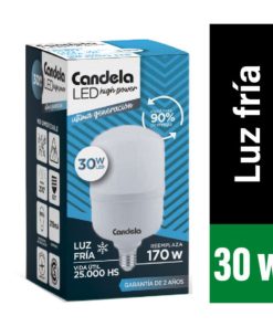 LAMPARA CANDELA HP 30 W X 1 U. FRIA