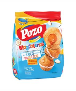 MAGDALENAS POZO COCO RELLENAS DDL X 220 G.