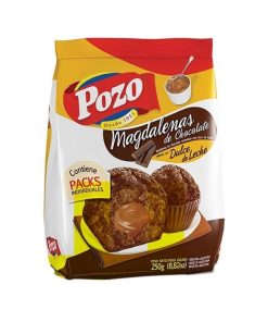 MAGDALENAS POZO RELLENAS CHOC X 220 G.