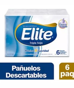 PAÑUELO DESCARTABLE ELITE X 6 U.
