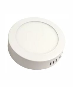 PLAFON APLICAR REDONDO 6 W CALIDO