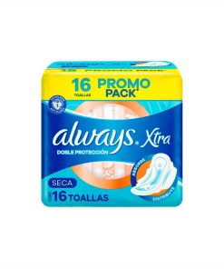 TOALLAS ALWAYS DOBLE PROT PLUS C/A X 1 U.