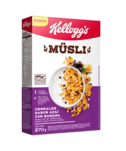 KELLOGGS MUSLI ACAI C/BANANA X 270 G.