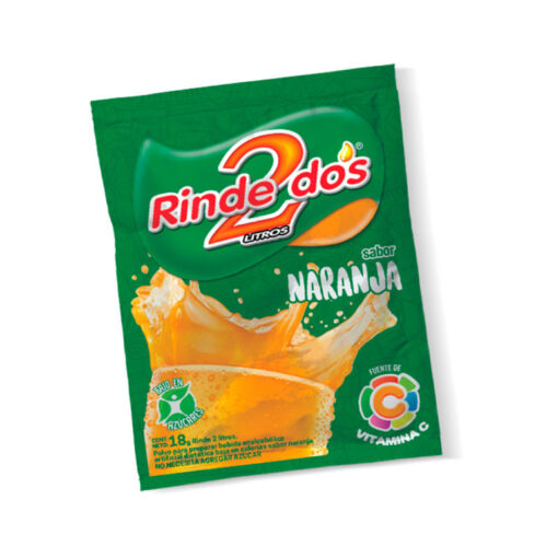JUGO RINDE DOS X 20 U. NARANJA