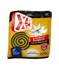 ESPIRALES X-5 MOSQUITOS 36 X 4