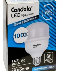 LAMPARA CANDELA HP 100 W X 1 U. FRIA
