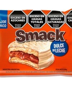 ALFAJOR SMACK X 24 U. BLANCO RELL DDL