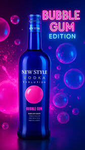 VODKA NEW STYLE EVOL BUBLE GUM X 1 L.