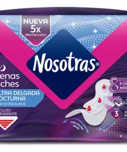 TOALLA NOS (1X14U.) B. NOCHES U. DELGADA