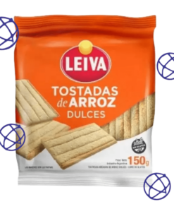 TOSTADAS ARROZ LEIVA X 150 G. DULCE