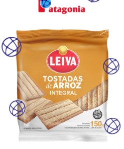 TOSTADAS ARROZ LEIVA X 150 G. INTEGRAL