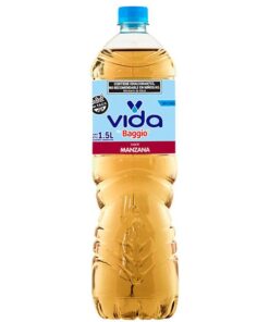 AGUA BAGGIO VIDA 1,5 L.  CERO MANZANA