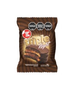 ALFAJOR FANTOCHE 12 X 85 G TRIPLE NIGTH