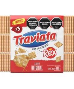 GALLETAS TRAVIATA REX X 288 G. Agrupada