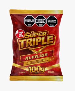 ALFAJOR FANTOCHE SUPER TRIPLE 12 X 100 G.