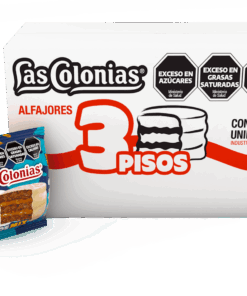 ALFAJOR Las Colonias TRIPLE X 24 U. MIX