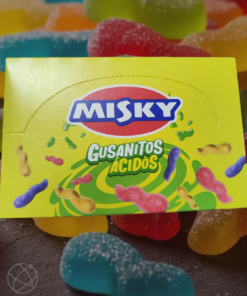 GOMITA MISKY X 12 U. GUSANITOS ACIDOS