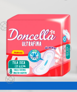TOALLA DONCELLA X 8 U. ULTRAFINA T. SECA