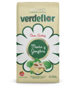 YERBA VERDEFLOR MENTA JENGIBRE X 500 G.