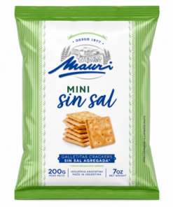 GALLETAS MAURI X 200 G. MINI SIN SAL