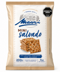 GALLETAS MAURI X 200 G. MINI SALVADO